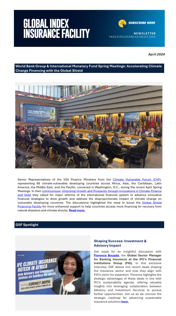 GIIF Newsletter - April 2024